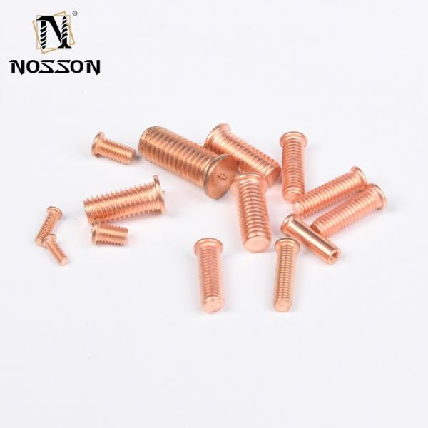 Industry Silver Finish M3 M4 M5 M6 M8 M10 Capacitor Discharge Carbon Steel Solder Point Nail Bolt Copper Plated Spot Welding Screw