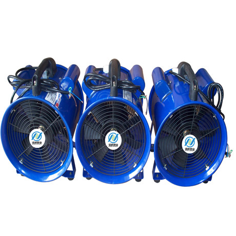 36V Adjustable Portable Ventilation fan with Blue color