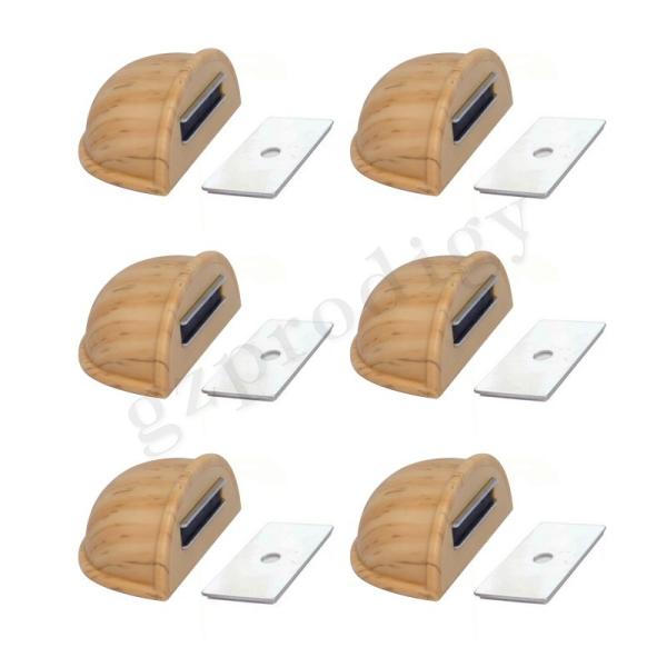 Prodigy Multipurpose ABS Plastic Door Wedge  Nontoxic Plastic Door Stopper Magnet