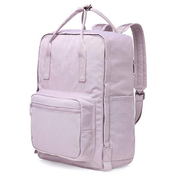 Water Resistant Canvas Backpack School Bags For College Students Lightweight