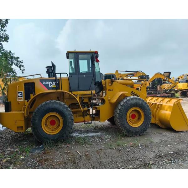Подержанный оригинальный CAT 966H 966F загрузчик колеса загрузчик строительного оборудования