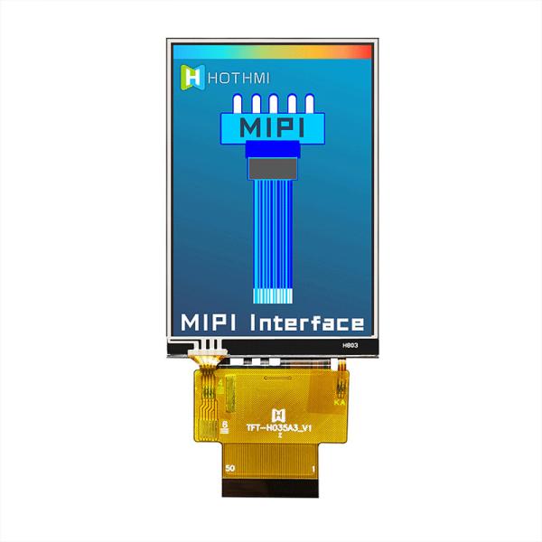 Модуль дюйма TFT LCD вертикали 3,5, многофункциональный экран TFT емкостный
