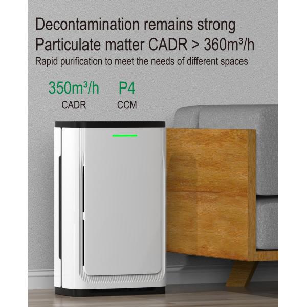 Домашняя рыба 350м3/ч УФК воздушно-очиститель Коммерческий очиститель дыма