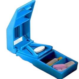 7-суточный еженедельный цветок коробки распределителя медицины таблетки формирует рыбий жир 12cm витамина 7 случаев