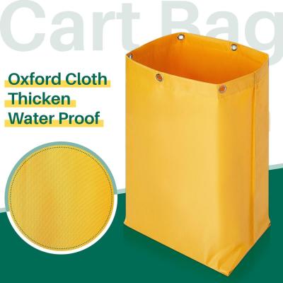 Janitorial Cart Bag Waterproof High Capacity Thickened Housekeeping Commercial Janitorial Cleaning Cart Bag
