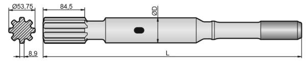 Shank Adapter For COP1838 Rock Drill