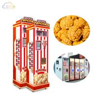 Automatic Vending Popcorn Machine Manufacturers Cash / Credit Card / Mobile Payment