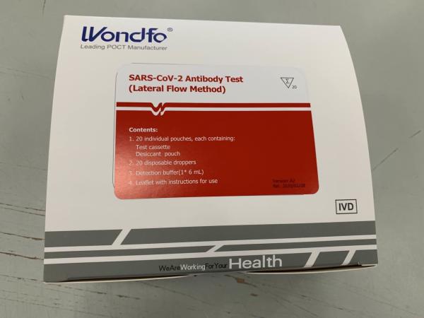Medical Accessories Igm Igg Rapid Test Kit Quikly Antibody Test 2~30°C Storage Conditions