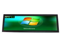 28 pouces ont remis à la côte le type ultra large de barre PC d'affichage à cristaux liquides étiré Android avec 5Hz-500Hz/1Grms/3 antivibrations