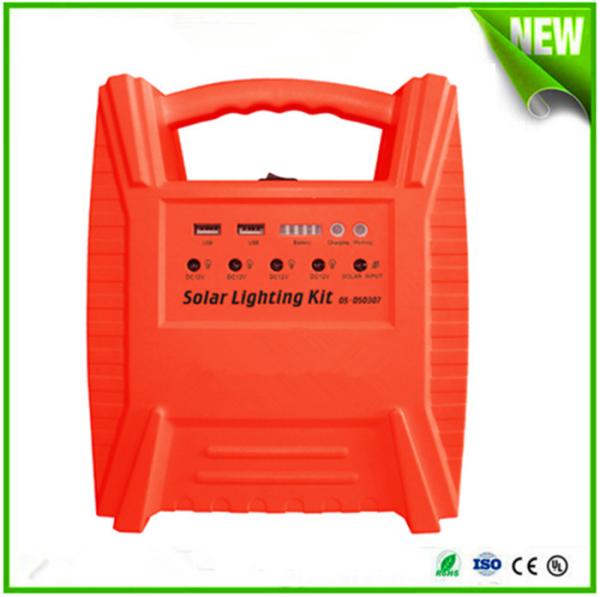 10w solar system with 2pcs LED light, solar system supplier, home solar system