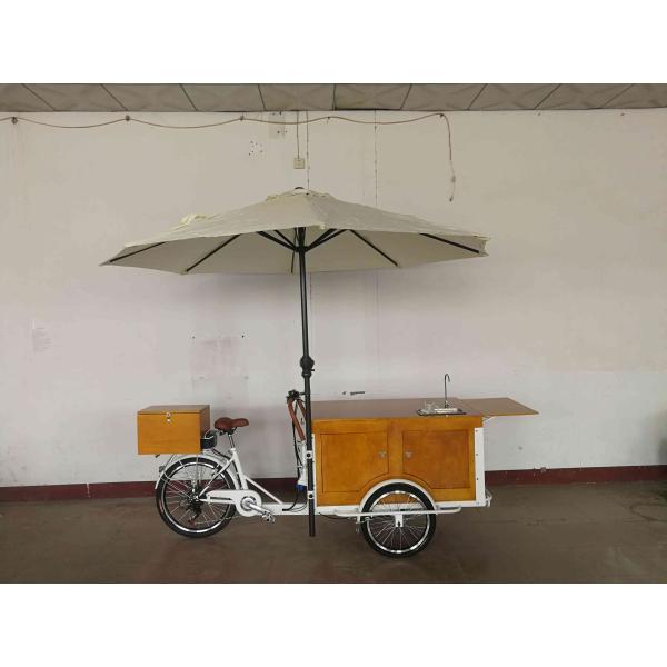 Customised Tricycle Food Cart for Good Selling Coffee Vending Cafe Bike