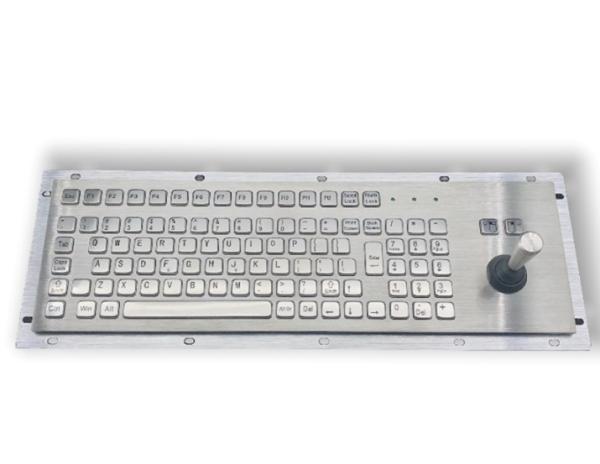 ステンレス鋼 IP65 防水 防塵 制御棒付き 産業用キーボード