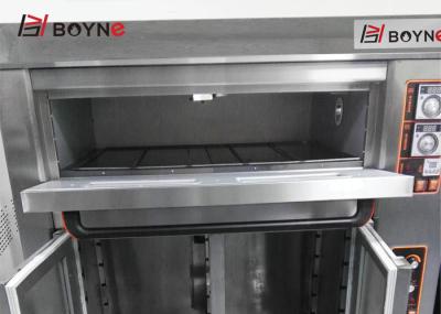One Deck One Tray Electric Bakery Deck Oven with Six Tray Proofer using for bakery equipment
