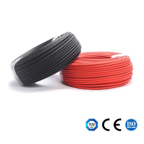 Photovoltaic DC Solar Cable XLPE Material 200m Per Roll For Solar Plant