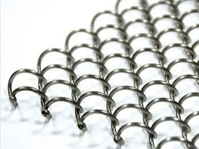 Decorative Chain Link Fence with Durable Aluminum Alloy Decorative Screen Mesh
