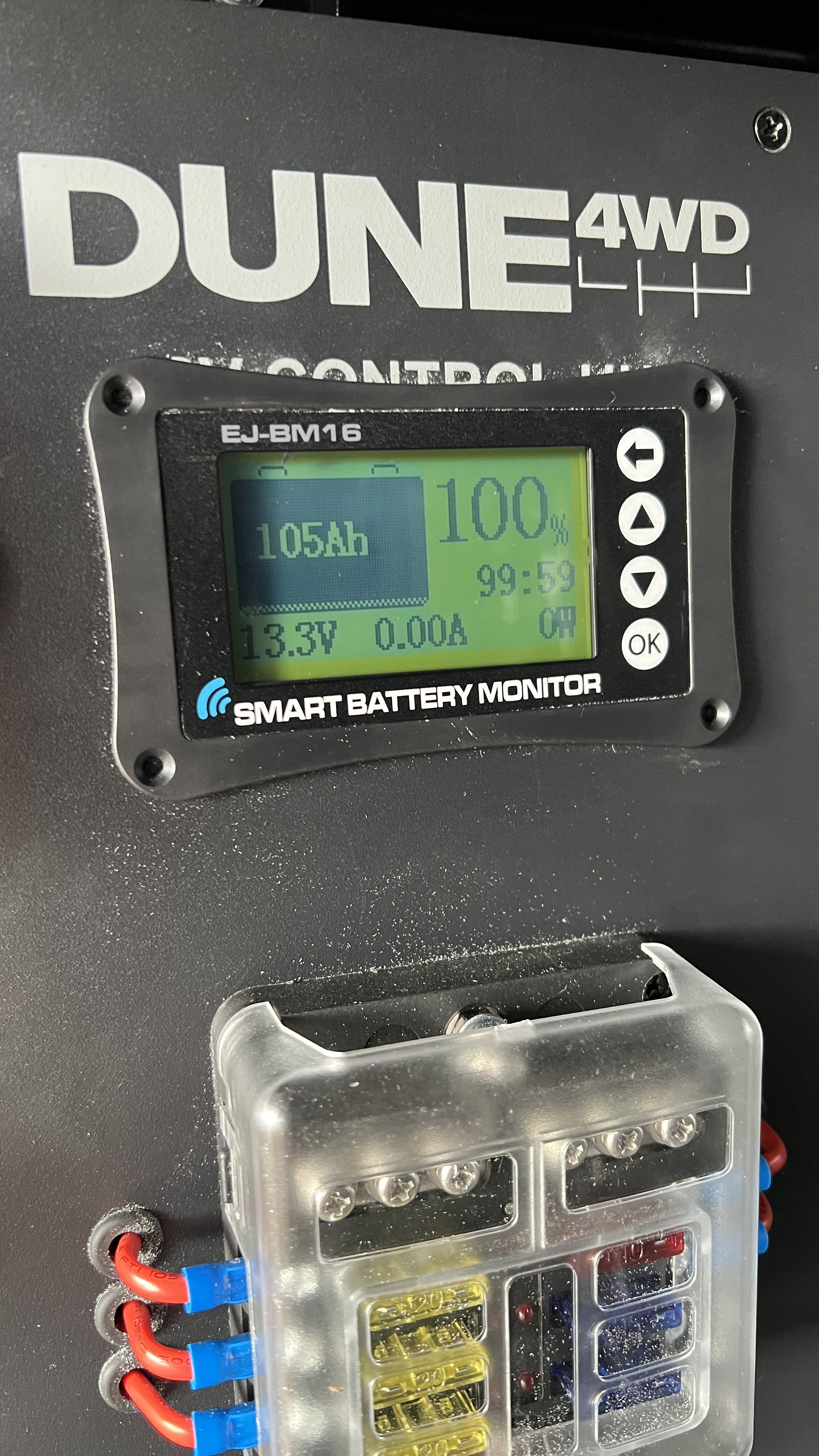 Smart Shunt Digital Battery Monitor 12V 500A For Golf Cart EV Motorhome Solar