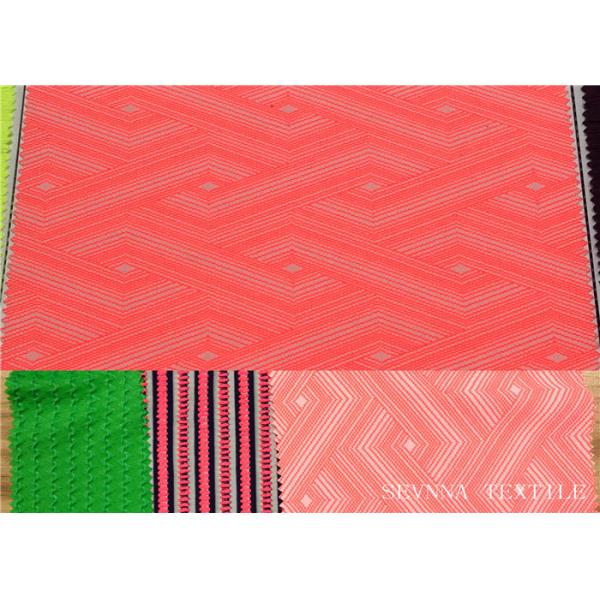 El llano colorea punto elástico bidireccional de la circular de la tela amistosa del traje de baño de Eco