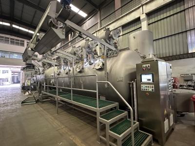 Économies d'énergie Machine de teinture de tissu à buse réglable à faible consommation intelligente
