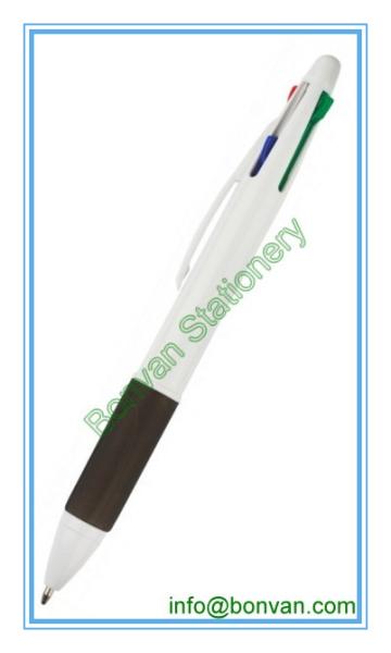 multicolor plastic ball pen, promotional multicolor ball pen