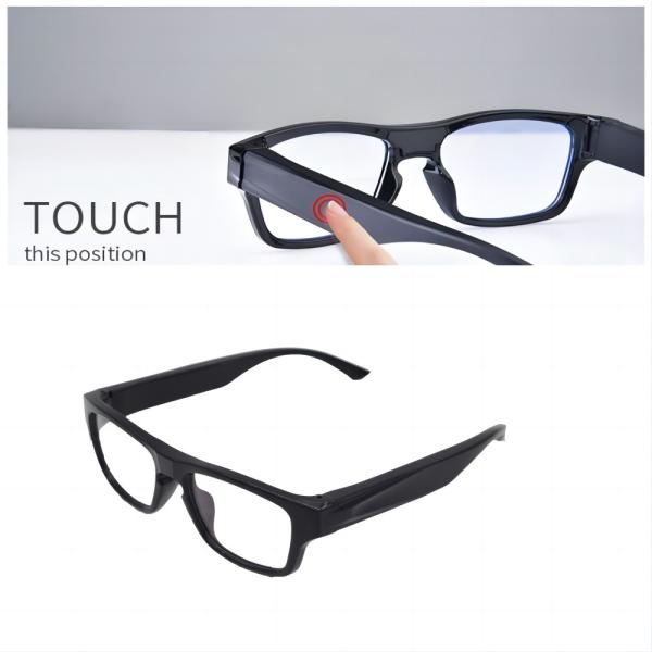 Indoor Outdoor Surveillance Camera Glasses 1080P G5SPlus Five Hours Recording