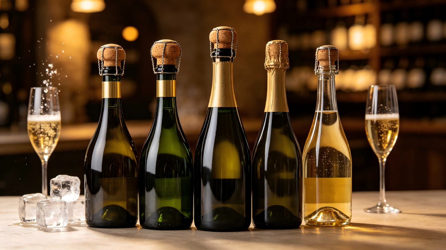 FDA Approved Champagne Cork Customizable Colors Pressure Resistance 6 Bars Sparkling Wine
