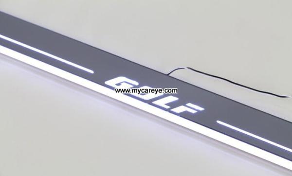 Volkswagen VW Golf Water proof Welcome pedal auto light sill door pedal