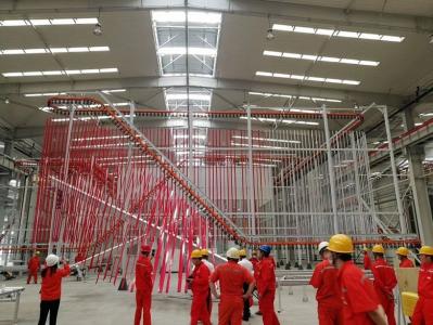 Linha de revestimento vertical galvanizada linha do pó da folha de revestimento do pó de metal da grande capacidade
