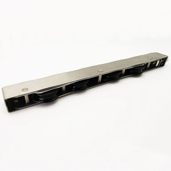 OEM роликов раздвижной двери нержавеющей стали сверхмощный с 4 материалом колес POM