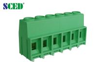 Pitch 10.16mm Power Terminal Blocks , 300V 57A 2P - 16P PCB Screw Terminal Block