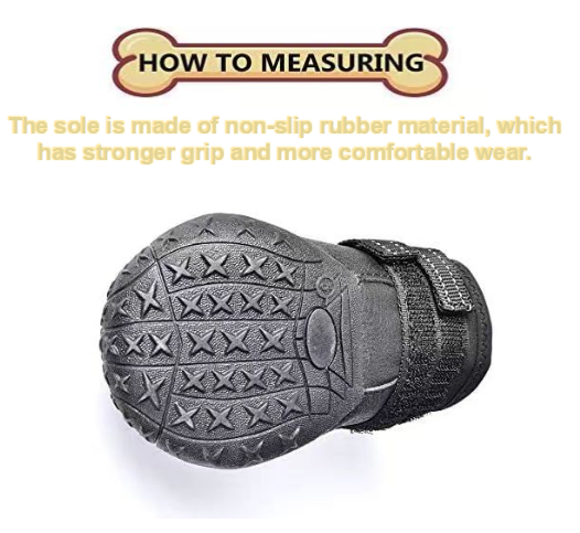 Водоустойчивый любимец обувает прочные отражательные анти- ботинки собаки выскальзывания