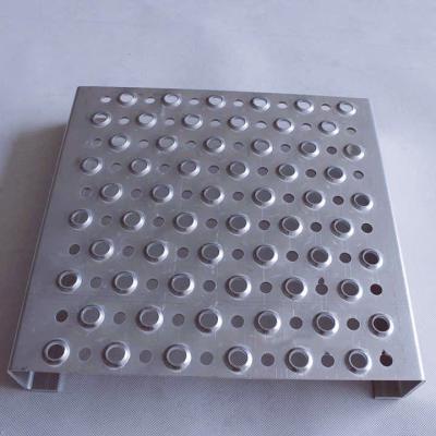 Galvanized Safety Grating Plank 182-356mm Width Industrial Flooring