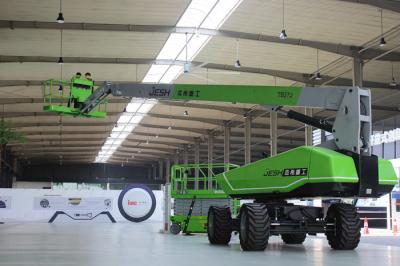 Aticulated Portable Boom Lift 27m Platform Height With Diesel Engine