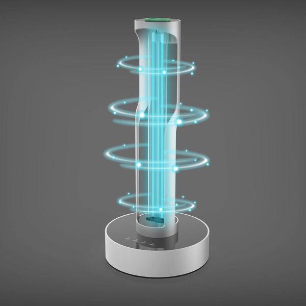 Aluminum Housing UV Sterilizer Lamp , 254nm Ultraviolet Uv Sterilizer 230V Sliver Color
