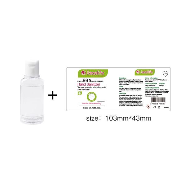 Professional Hand  Sanitizer Pump Bottle  PET Plastic Type Oem Service
