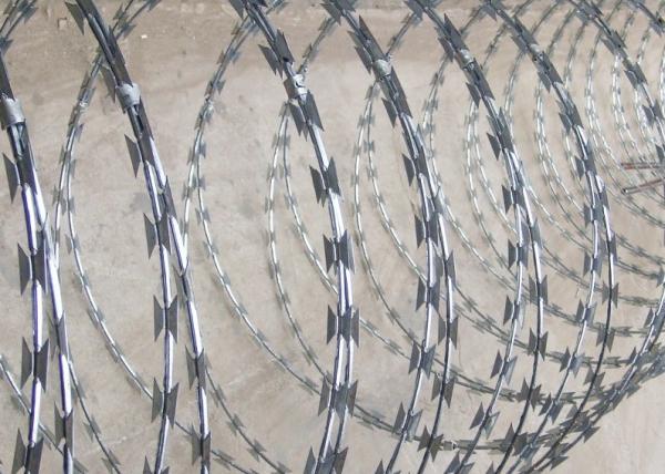 Galvanized Barbed Wire Security Guard Stainless Steel Wire Razor Wire