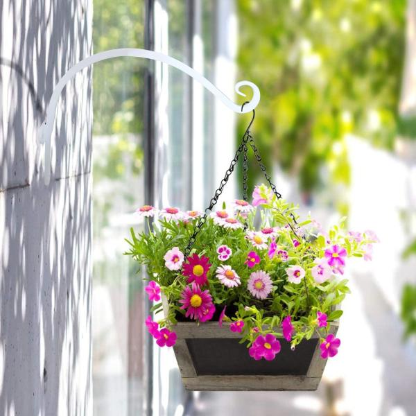 Стандартный черный вращающийся растение крючок для подвешивания цветочной корзины ветровой колокол фонарь и многое другое