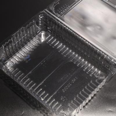 Leak Proof Plastic Food Container Disposable PET Plastic Container For Food Packaging