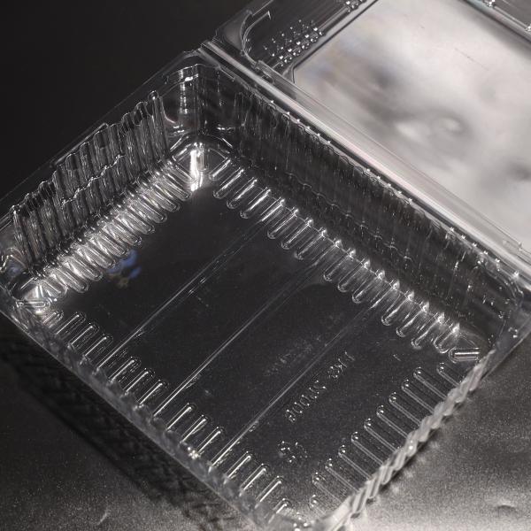 Multi Purpose Clear Plastic Food Container Leak Proof SGS FAD Certificated