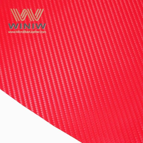 Carbon Fiber PU Leather Gloves Making Material For Ice Hockey