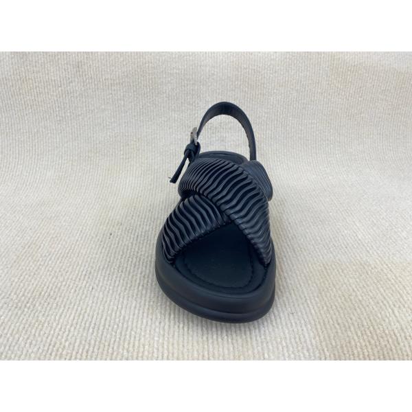 Flat Heel Women Black Flip Flops For Beach Pool Summer Black Platform Flip Flops