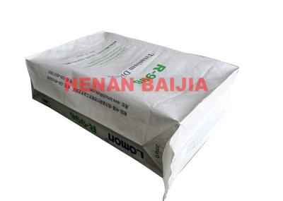 Laminação separada anti gota colada anti deslizamento do filme do PE dos sacos de papel de Multiwall da válvula
