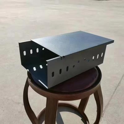 Anti Corrosion Bridge Frame Fire Rated Cable Tray Width 100mm-1000mm Thickness 1.5mm-3.0mm For Heavy Duty Applications