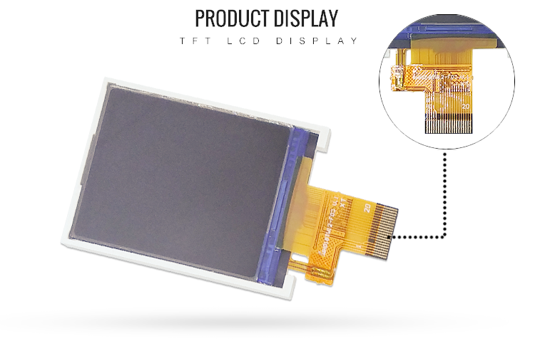 RGB 128x160 LCD ST7735 1.8 Inch TFT Display With 8 Bits Data Bus Interface