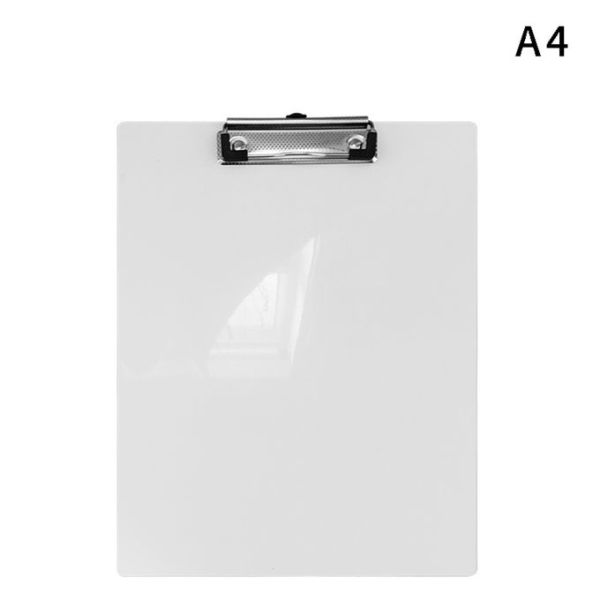 Minimalist Metal Folder Writing Pad Sublimation Aluminum Clipboard For Student Office Use