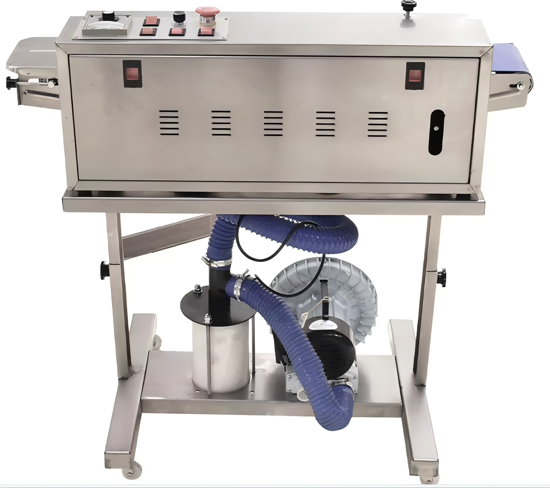 Hipac SF150G Stand Type Continuous Band Sealer with Nitrogen Gas Filling and 24m/min Sealing Speed for Automatic Packaging