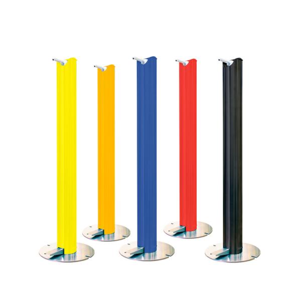 Изготовленной на заказ стойка распределителя Санитисер ноги логотипа активированная педалью свободно стоя стойки Санитисер ножного насоса