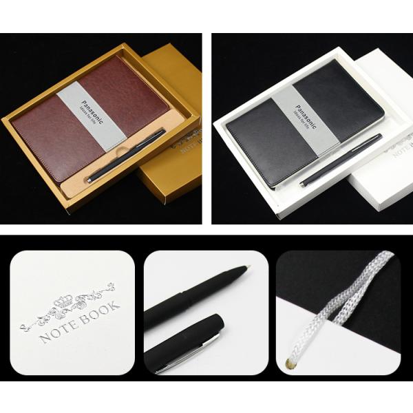 Подарочный комплект твердое покрытие кожи A5 обтянутый дневник писания толстый классический рулевой блокнот с ручкой