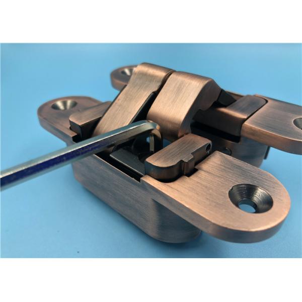 Шарниры античной меди регулируемые скрытые для внутренней деревянной двери