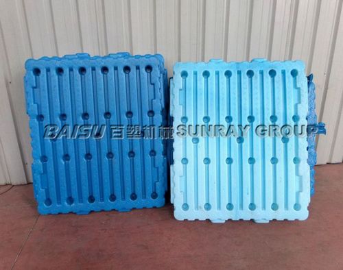 Hdpe Extrusion Line Logistic Accumulator Head Blow Plastic Pallet Machine