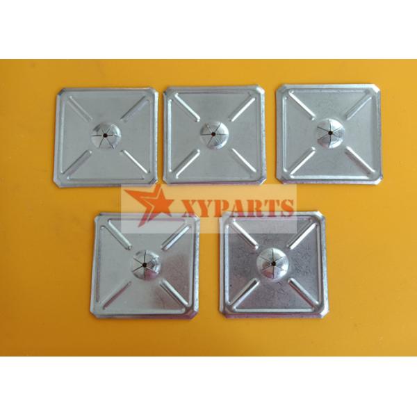64mmx64mm Stainless Steel Square Self Locking Washer For Fixing Insulation Pin